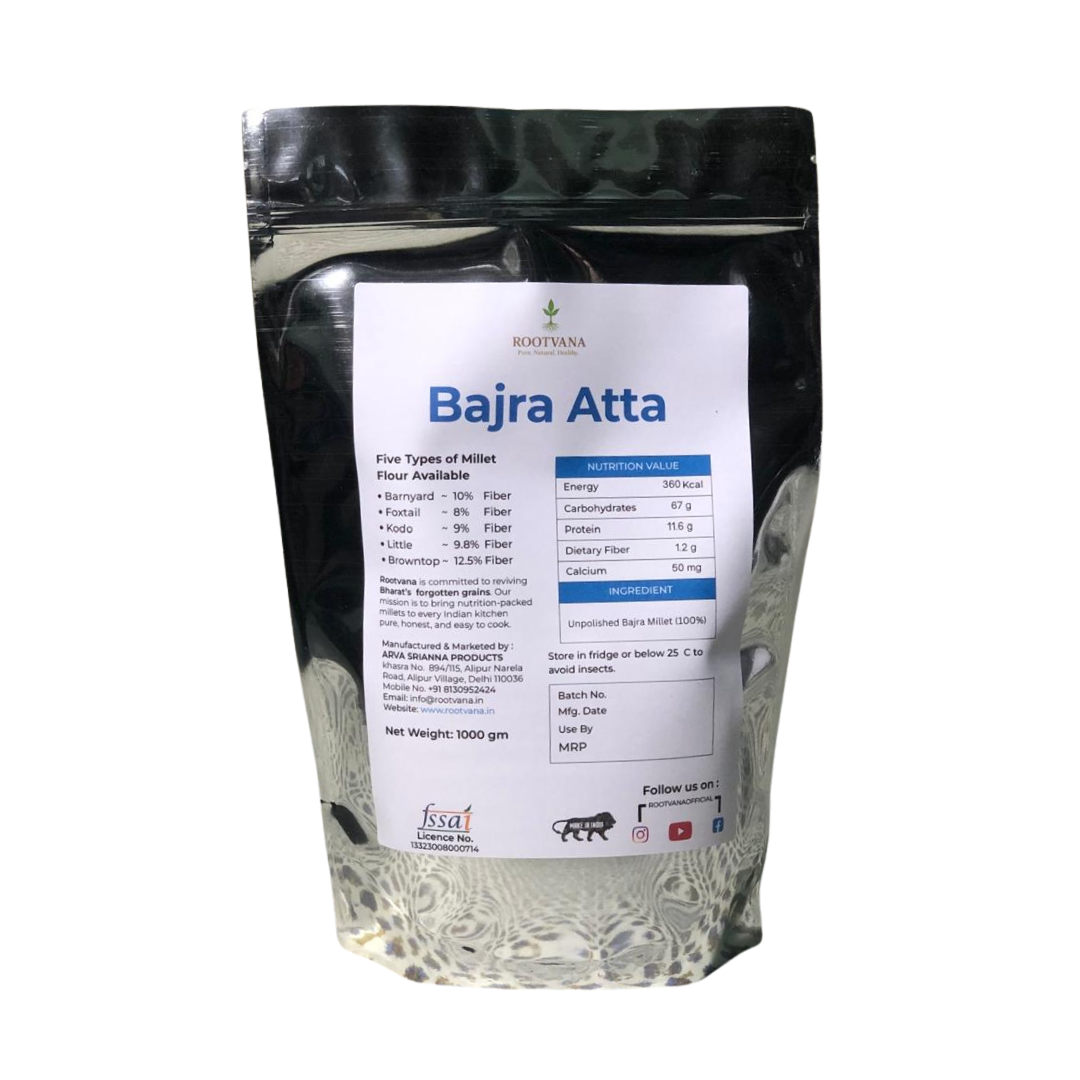Regular Bajra Millet Atta - 1 Kg