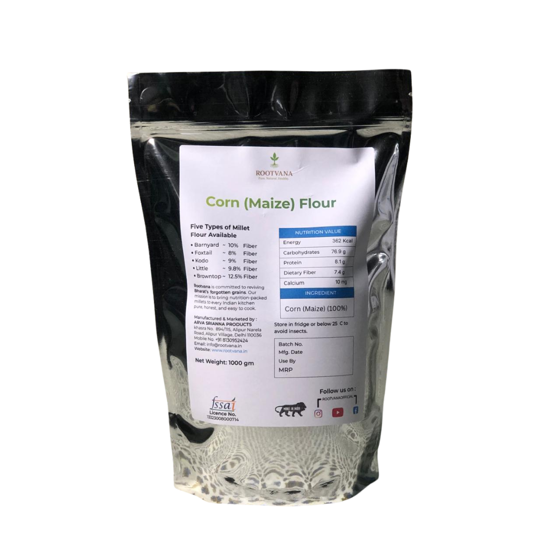 Corn Flour (Makki Atta) - 1 Kg