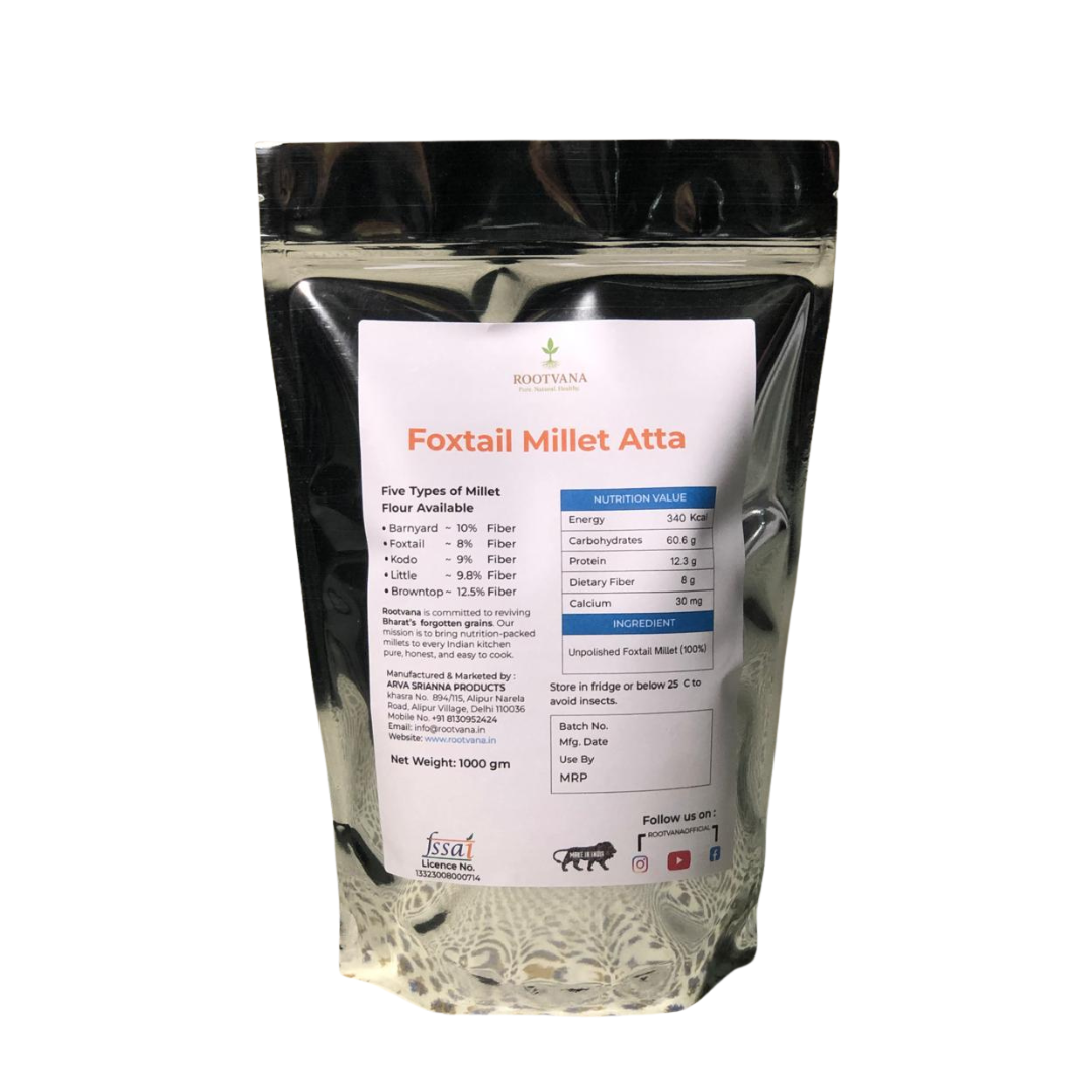 Regular Foxtail Millet Atta - 1 Kg