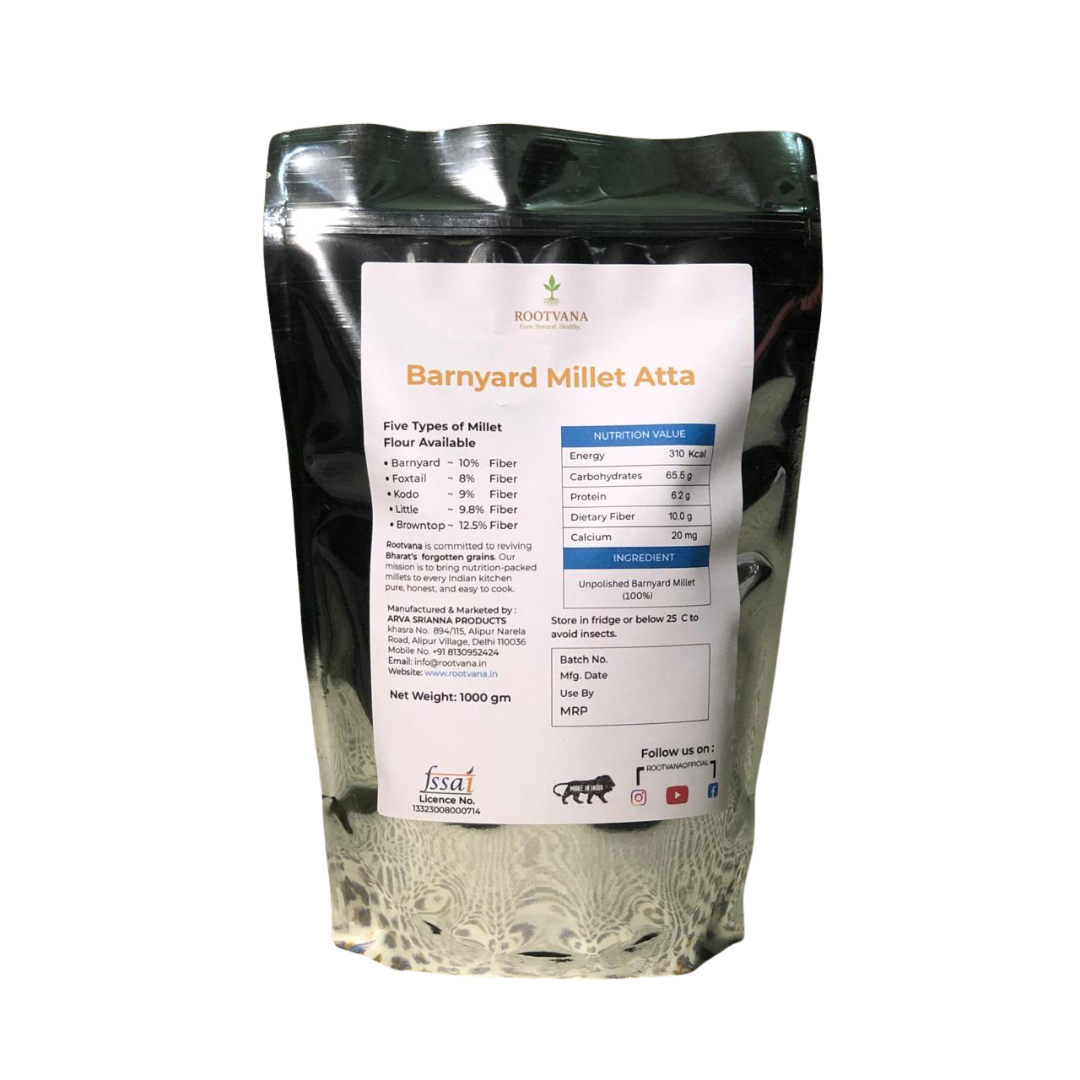Regular Barnyard Millet Atta - 1 Kg