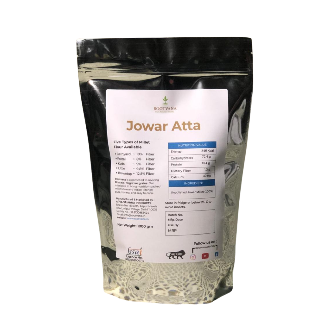 Regular Jowar Millet Atta - 1 Kg