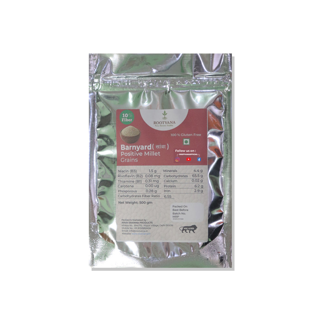 Rootvana Barnyard Millet Whole Grains