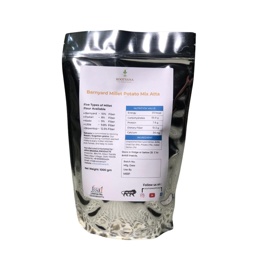 Barnyard Millet Atta with Potato Mix - 1 Kg
