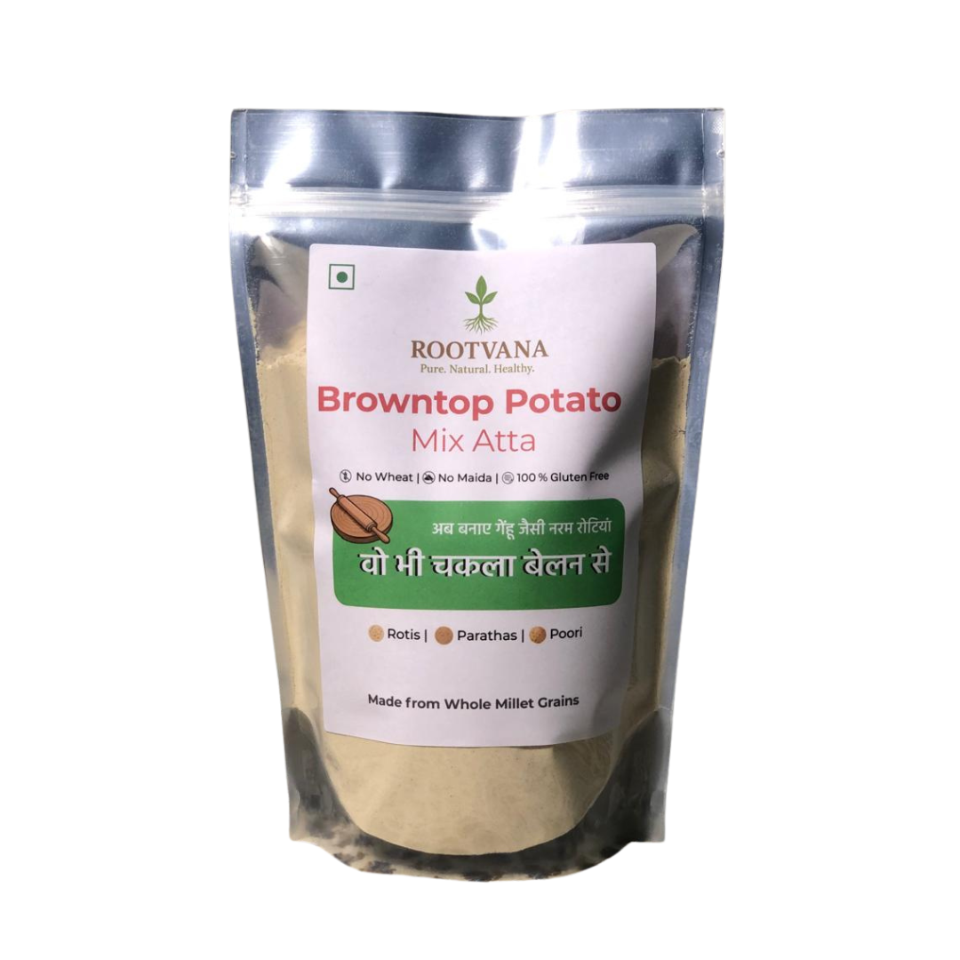 Browntop Millet Atta with Potato Mix - 1 Kg