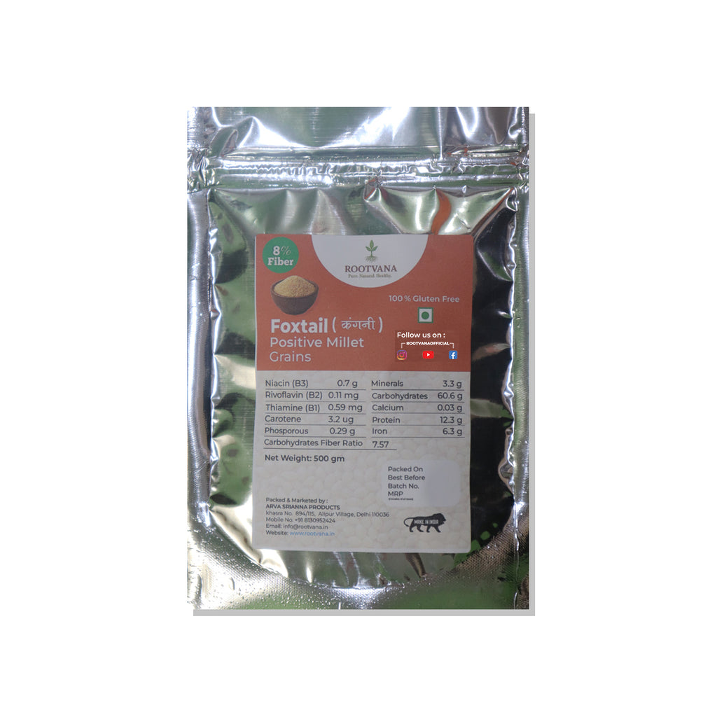 Rootvana Foxtail Millet Whole Grains