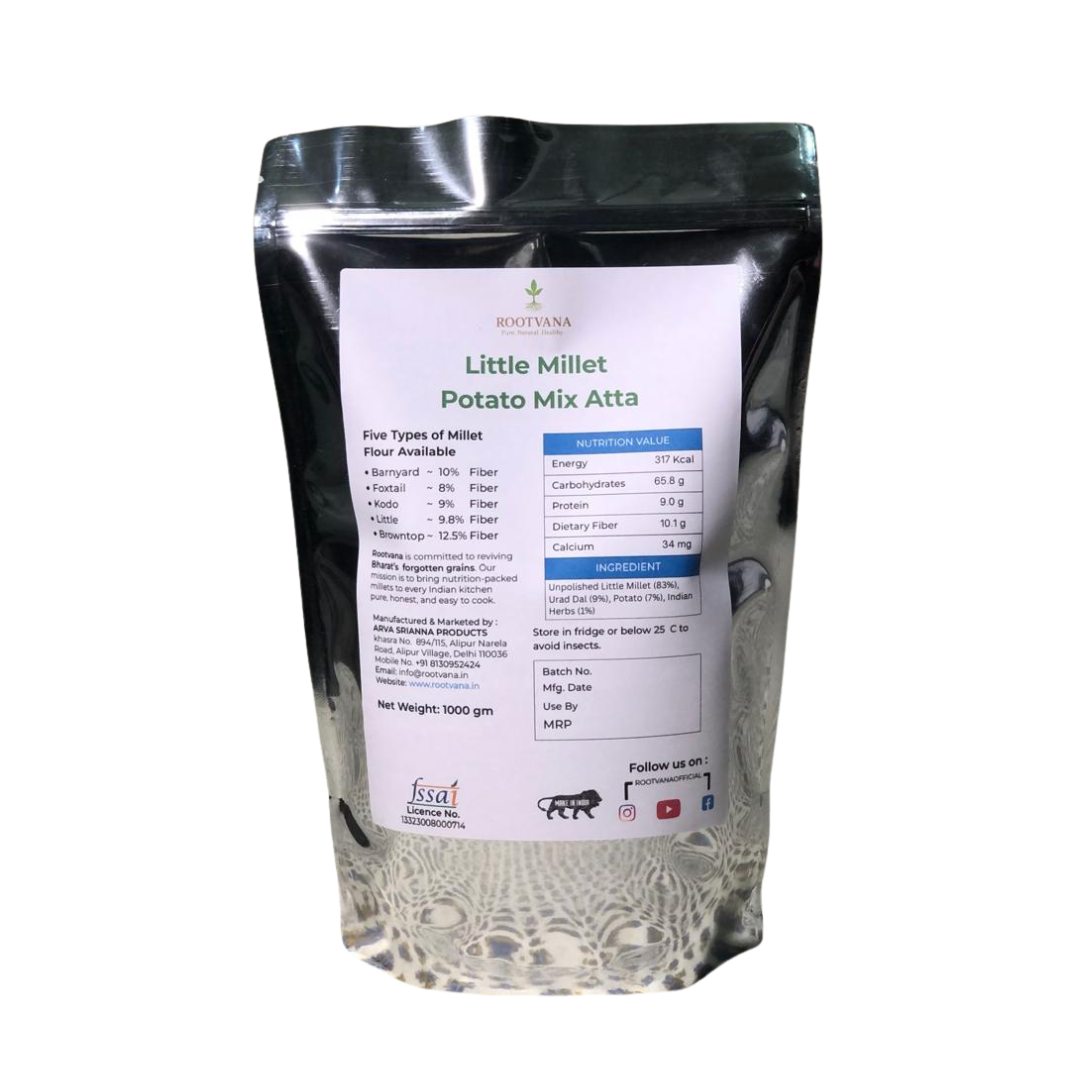 Little Millet Atta with Potato Mix - 1 Kg