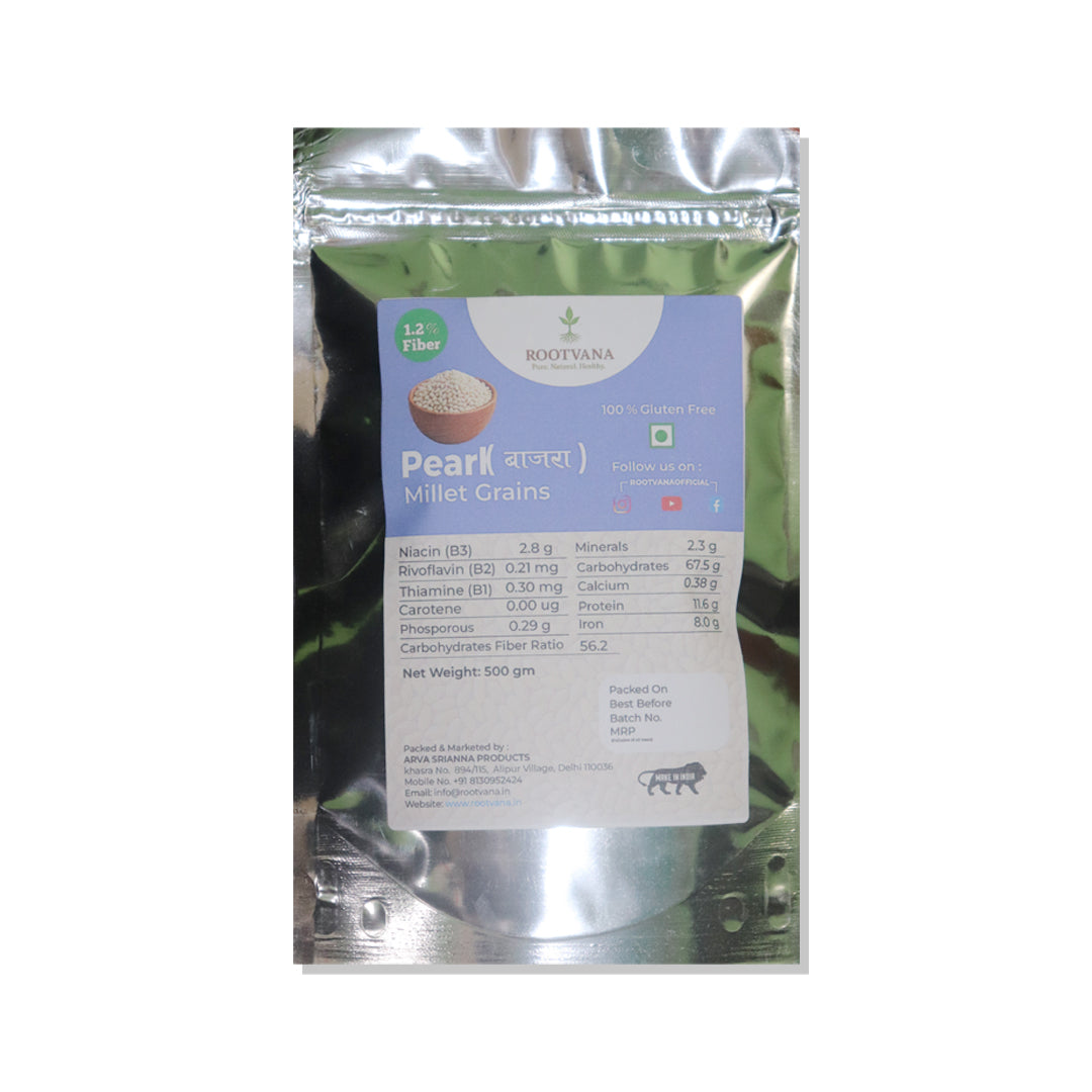 Rootvana Bajra (Pearl Millet) Whole Grains