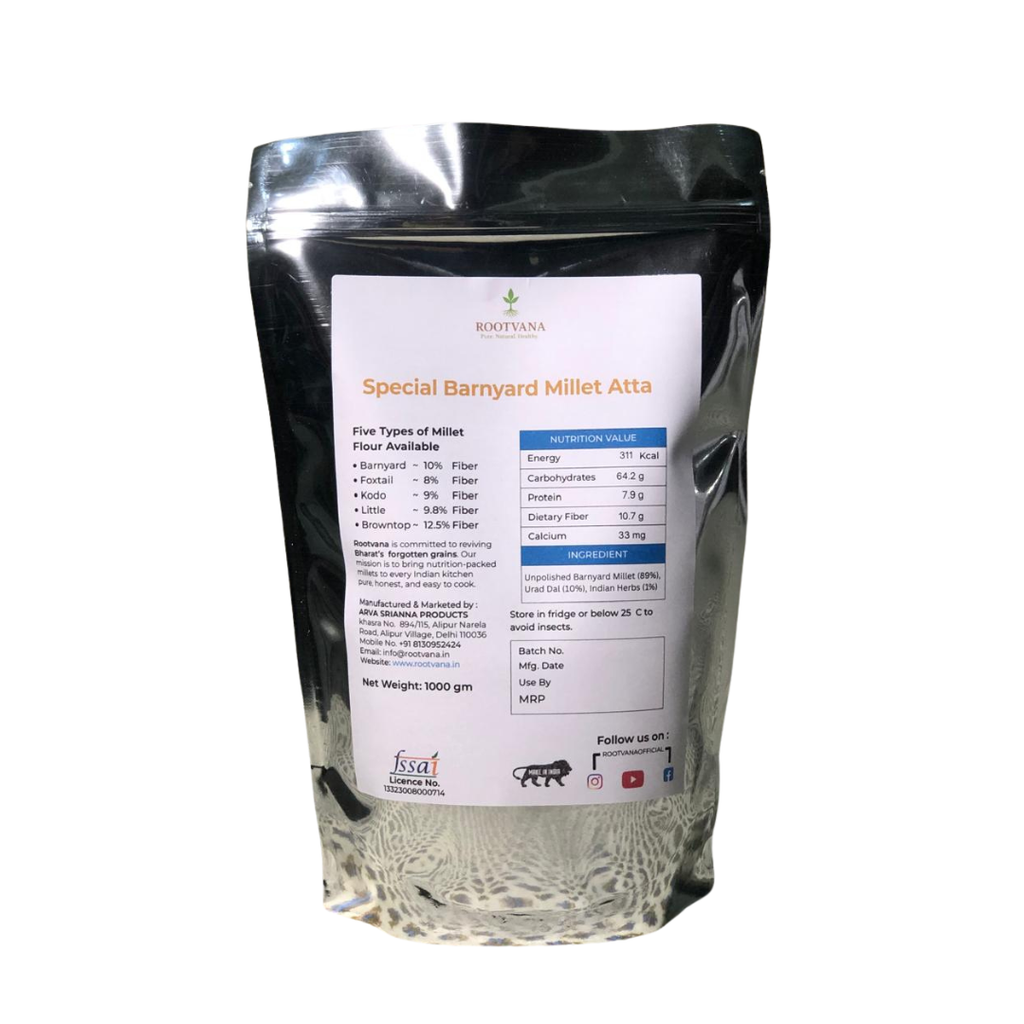 Special Barnyard Millet Atta - 1 Kg