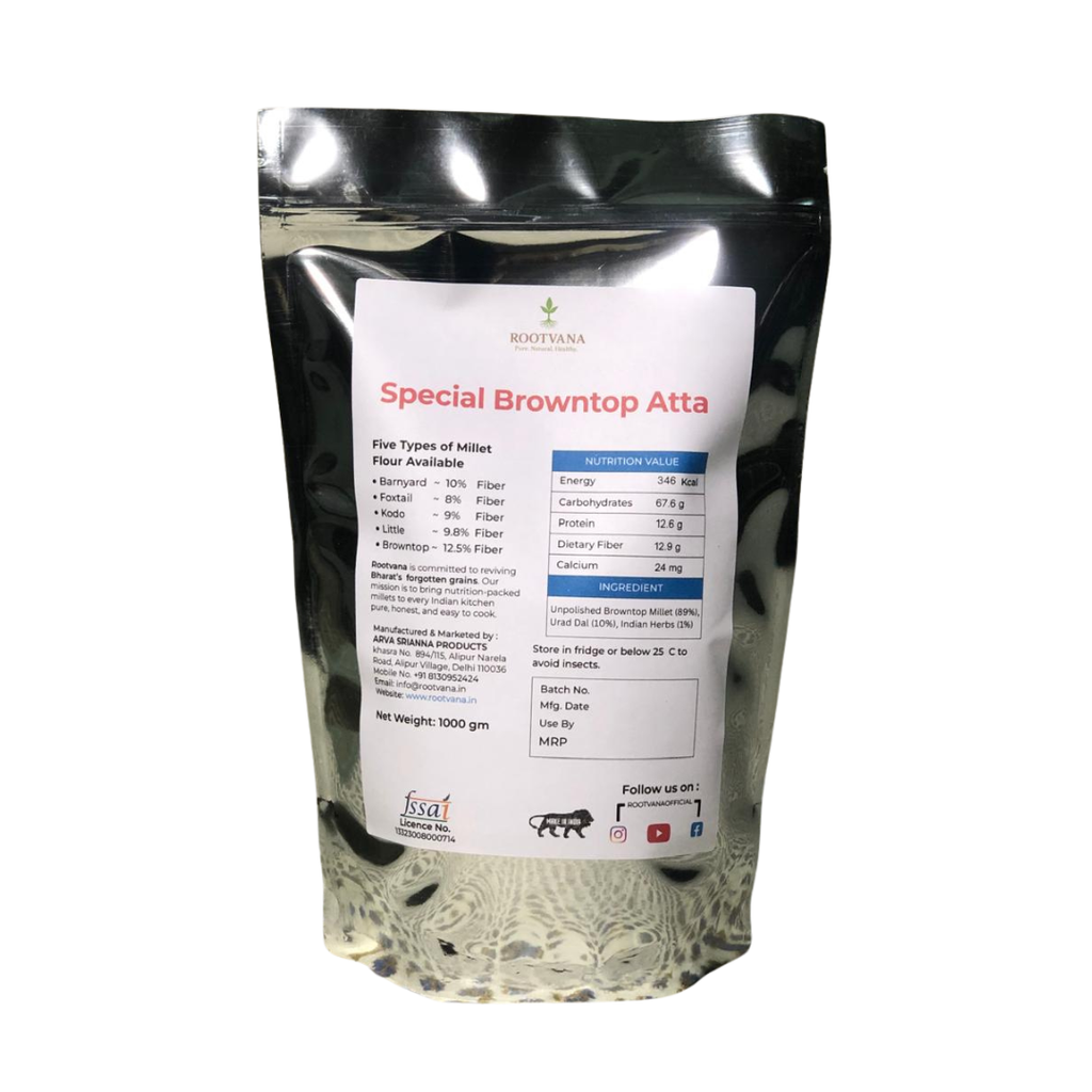 Special Browntop Millet Atta - 1 Kg